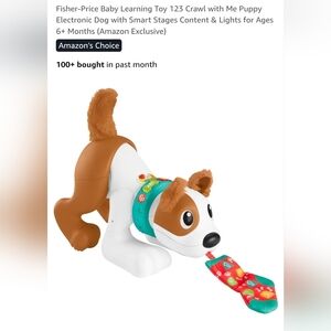 Fisher-Price 123 Crawl with Me Puppy